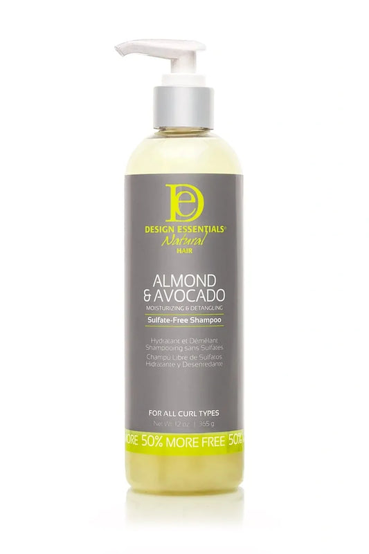 Design Essentials Almond & Avocado Sulfate-Free Shampoo